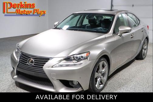 Tan 2014 Lexus IS 350 Base