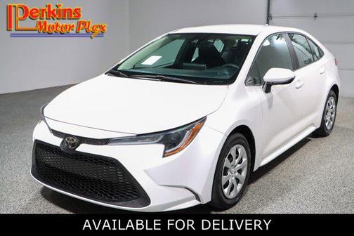 Super White 2021 Toyota Corolla LE