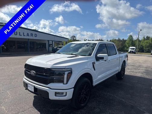 Star White 2025 Ford F-150 Platinum