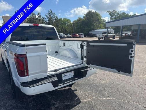 Star White 2025 Ford F-150 Platinum
