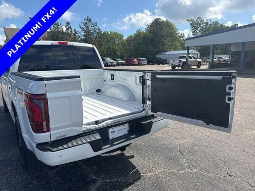 Star White 2025 Ford F-150 Platinum