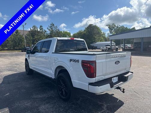 Star White 2025 Ford F-150 Platinum