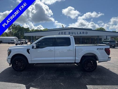 Star White 2025 Ford F-150 Platinum