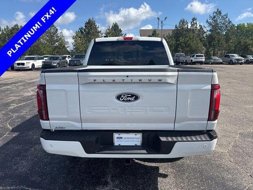 Star White 2025 Ford F-150 Platinum