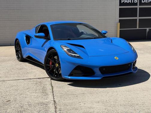 Blue 2024 Lotus Emira V6 First Edition