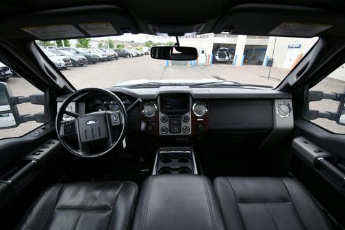 Oxford White 2015 Ford F-350 Lariat