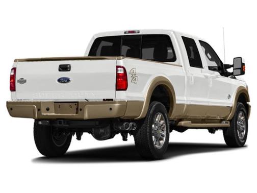 Oxford White 2015 Ford F-350 Lariat