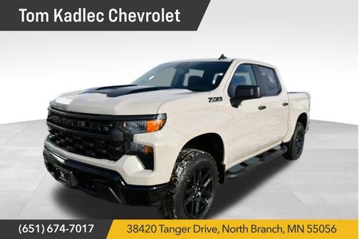 White Sands 2026 Chevrolet Silverado 1500 Custom Trail Boss