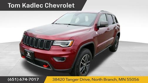Velvet Red Pearlcoat 2018 Jeep Grand Cherokee Trailhawk