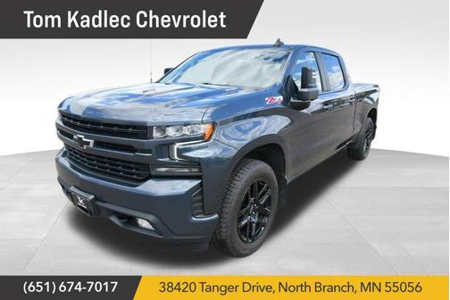 Shadow Grey Metallic 2021 Chevrolet Silverado 1500 RST