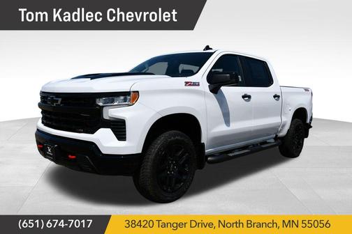 Summit White 2026 Chevrolet Silverado 1500 LT Trail Boss