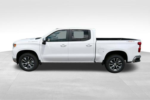 Summit White 2025 Chevrolet Silverado 1500 LT