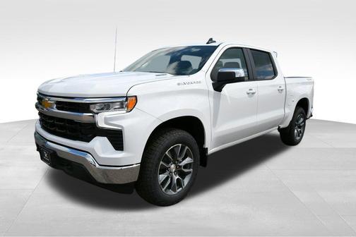 Summit White 2025 Chevrolet Silverado 1500 LT