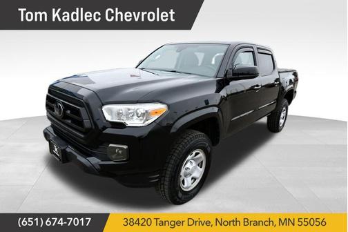 Midnight Black Metallic 2022 Toyota Tacoma SR