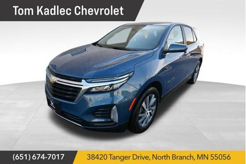 Lakeshore Blue Metallic 2024 Chevrolet Equinox 1LT