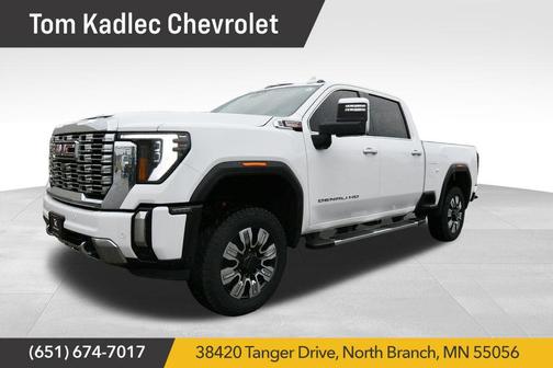 Summit White 2024 GMC Sierra 3500 Denali