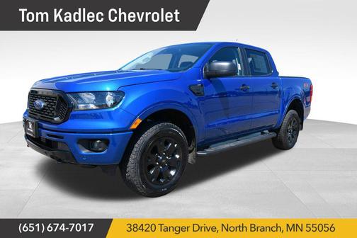 Lightning Blue 2020 Ford Ranger XLT