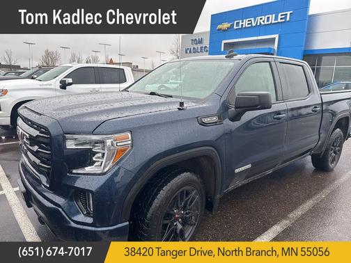 Dark Blue 2020 GMC Sierra 1500 Elevation