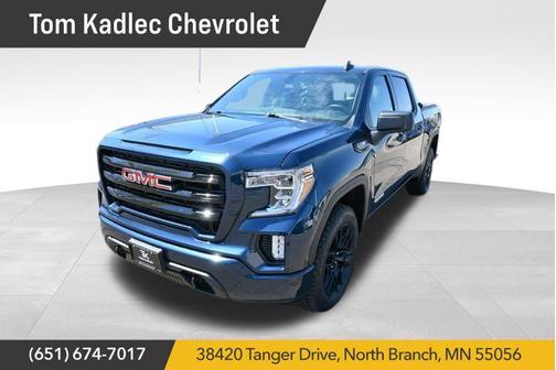 Dark Blue 2020 GMC Sierra 1500 Elevation