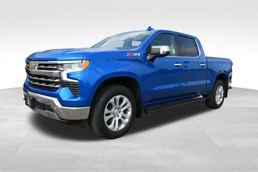 Glacier Blue Metallic 2022 Chevrolet Silverado 1500 LTZ