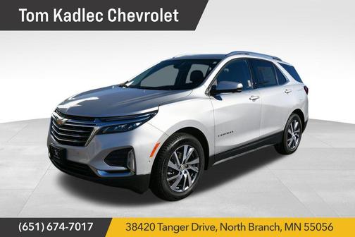 Silver Ice Metallic 2022 Chevrolet Equinox Premier w/1LZ