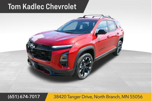 Radiant Red 2026 Chevrolet Equinox AWD RS