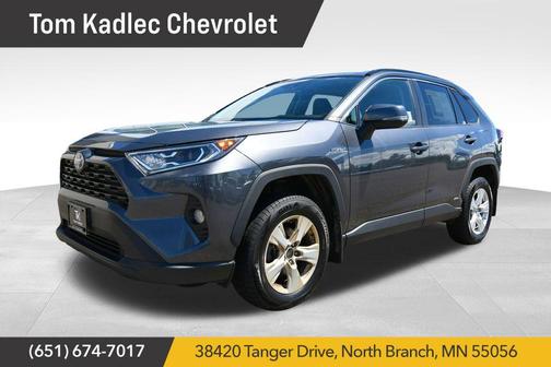 Magnetic Gray Metallic 2019 Toyota RAV4 Hybrid XLE