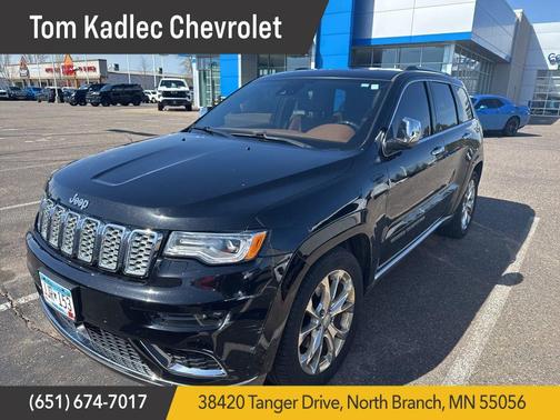Diamond Black Crystal Pearlcoat 2020 Jeep Grand Cherokee Summit
