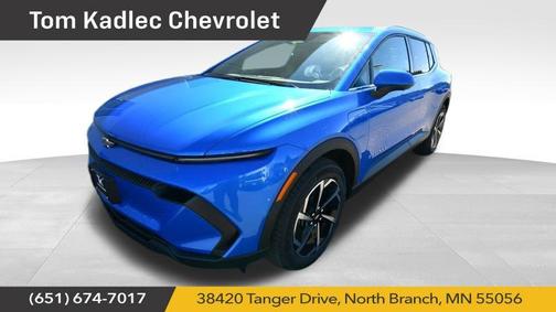 Riptide Blue Metallic 2026 Chevrolet Equinox EV LT