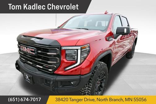Volcanic Red Tintcoat 2023 GMC Sierra 1500 AT4X