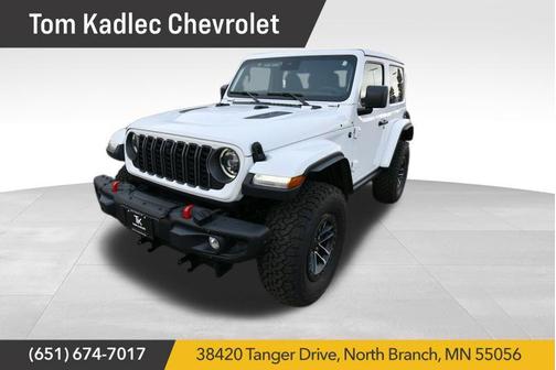 Bright White Clearcoat 2025 Jeep Wrangler Rubicon