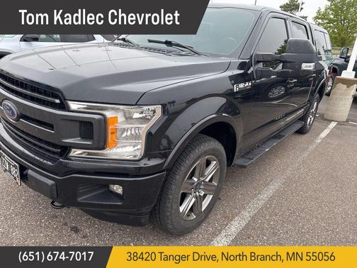 Agate Black Metallic 2020 Ford F-150 XLT
