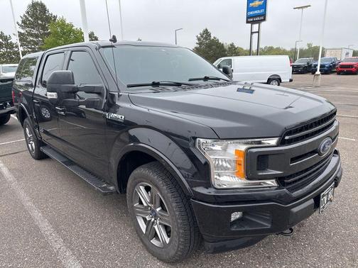 Agate Black Metallic 2020 Ford F-150 XLT