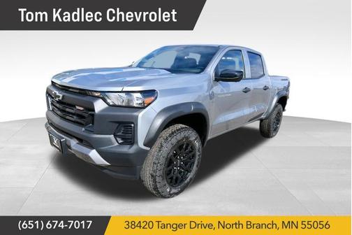 Sterling Gray Metallic 2026 Chevrolet Colorado Trail Boss