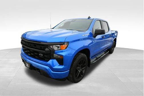 Riptide Blue Metallic 2025 Chevrolet Silverado 1500 Custom