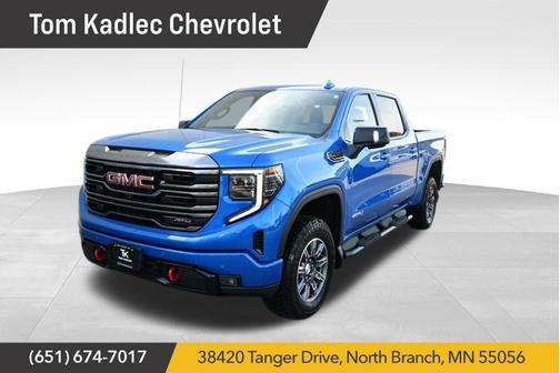 Dynamic Blue Metallic 2024 GMC Sierra 1500 AT4