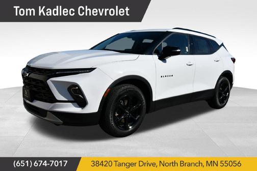 Summit White 2024 Chevrolet Blazer 3LT
