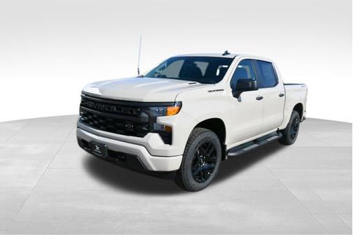 White 2026 Chevrolet Silverado 1500 Custom