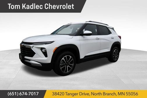 Summit White 2025 Chevrolet Trailblazer LT