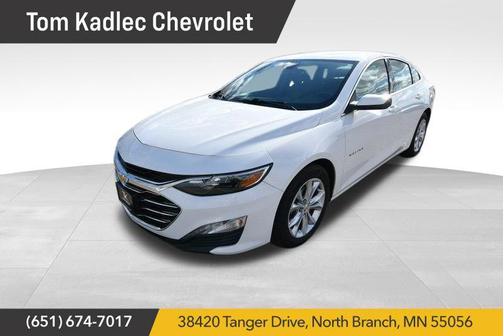 Summit White 2023 Chevrolet Malibu FWD 1LT