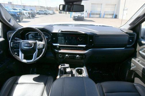 Summit White 2023 GMC Sierra 1500 SLT