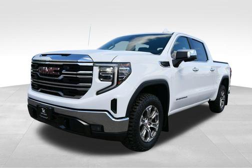 Summit White 2023 GMC Sierra 1500 SLT