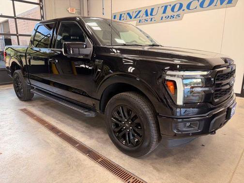 Agate Black Metallic 2025 Ford F-150 Lariat