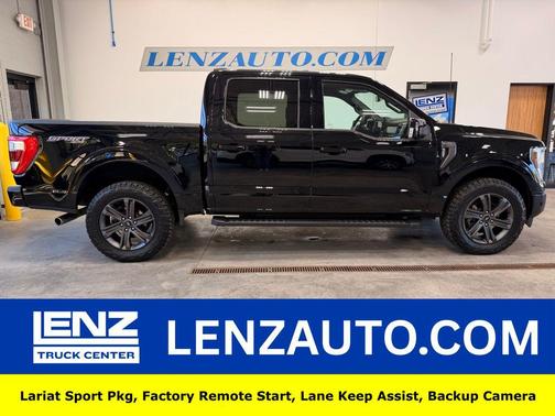 Agate Black Metallic 2023 Ford F-150 Lariat