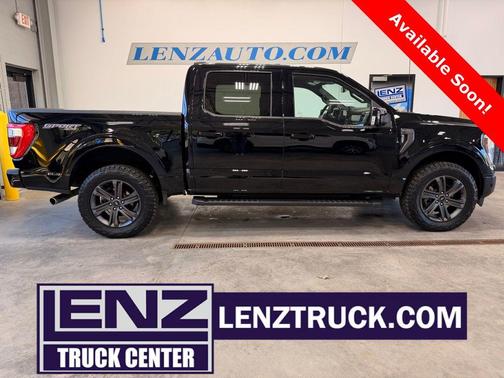 Agate Black Metallic 2023 Ford F-150 Lariat