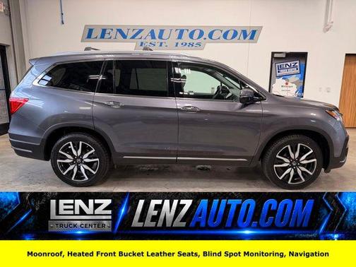 Modern Steel Metallic 2021 Honda Pilot Touring 8-Passenger