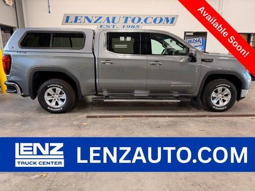 Satin Steel Metallic 2020 GMC Sierra 1500 SLE