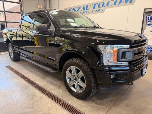 Shadow Black 2018 Ford F-150 XLT