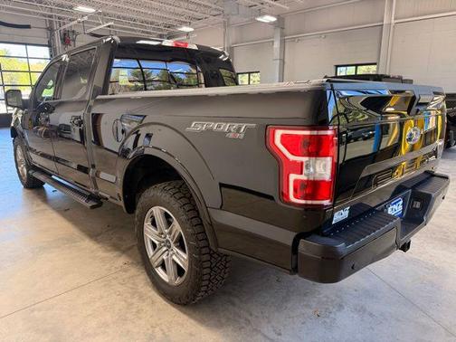 Shadow Black 2018 Ford F-150 XLT