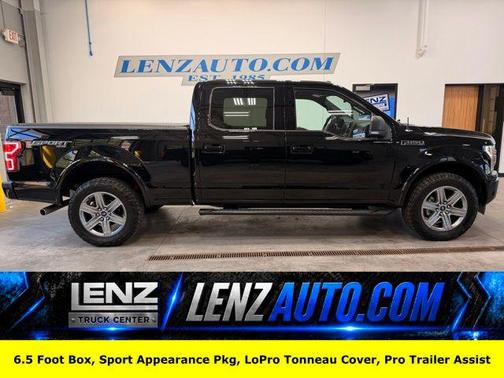 Shadow Black 2018 Ford F-150 XLT